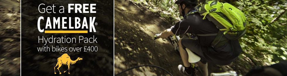 Free Camelbak Hydration Pack with bikes over £400